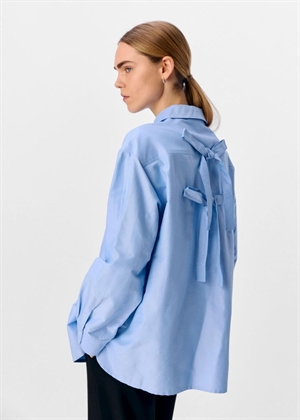 Zane ls skjorte Cornflower Blue Object 